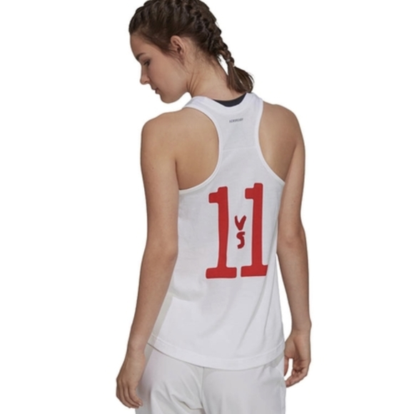 Nwts Adidas Women's Tennis Tank Aeroready - Picture 2 of 15